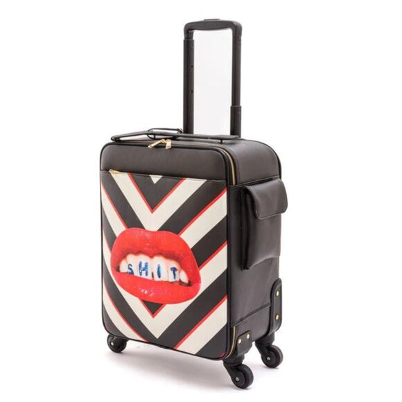 Seletti Toiletpaper Travel Trolley Suitcase - Picture 2 of 2